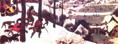 Охотники на снегу
